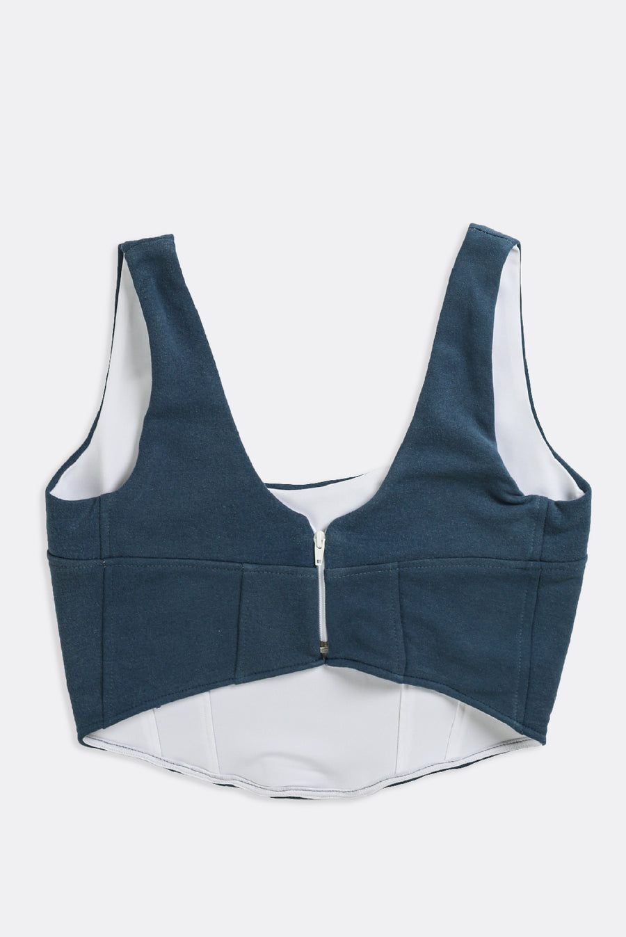 Rework Champion Sweatshirt Bustier - L