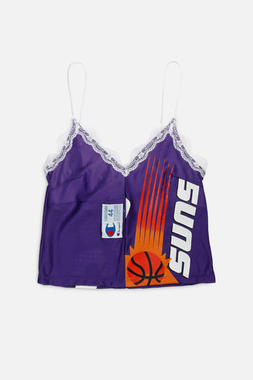 Rework Phoenix Suns NBA Lace Tank - S