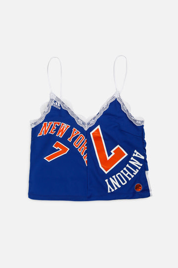 Rework NY Knicks NBA Lace Tank - M