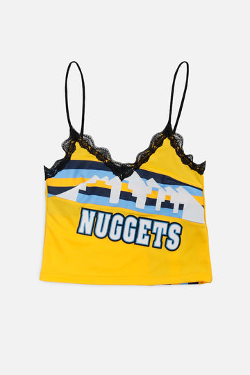 Rework Denver Nuggets NBA Lace Tank - XS