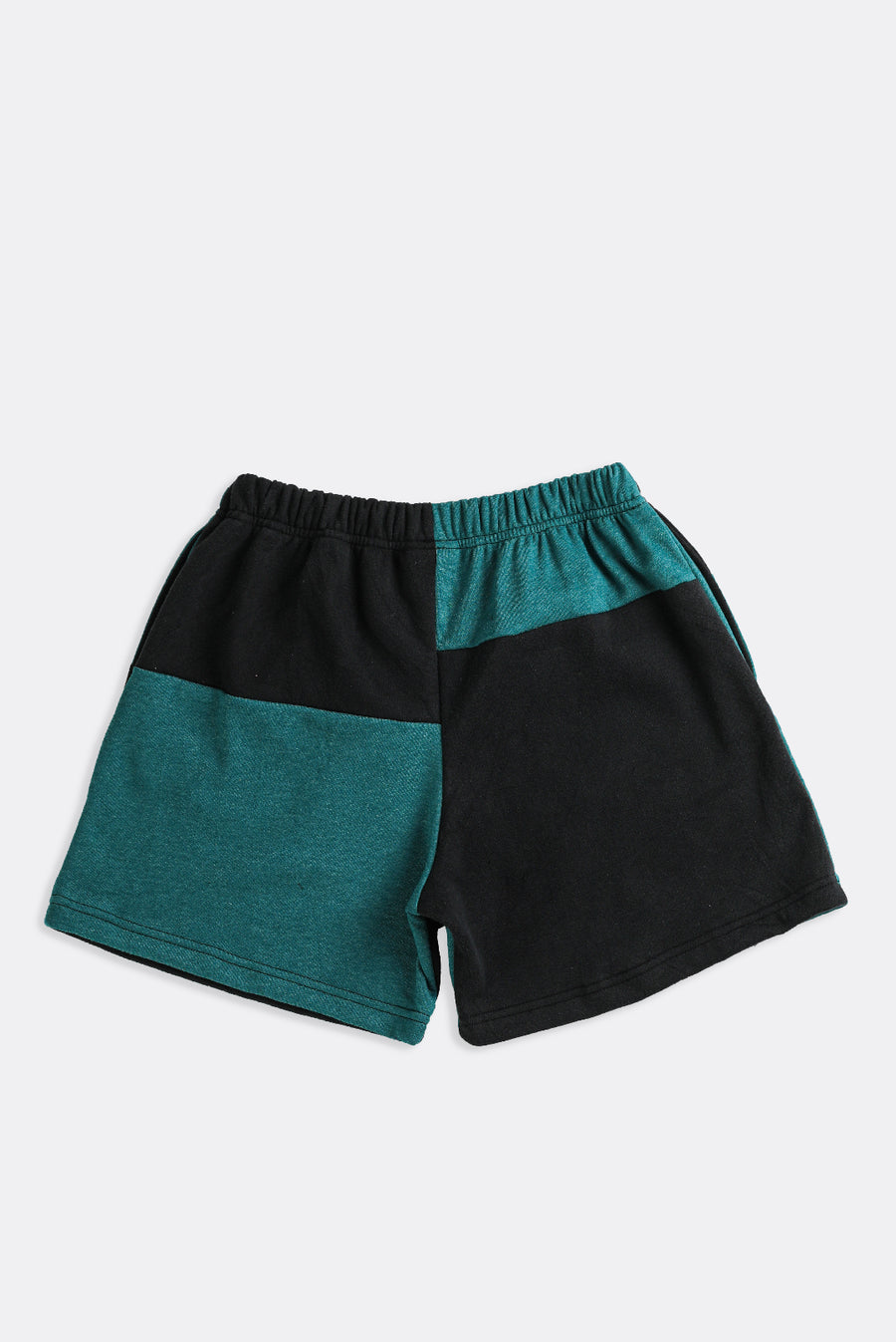 Rework North Face Patchwork Sweatshorts - S