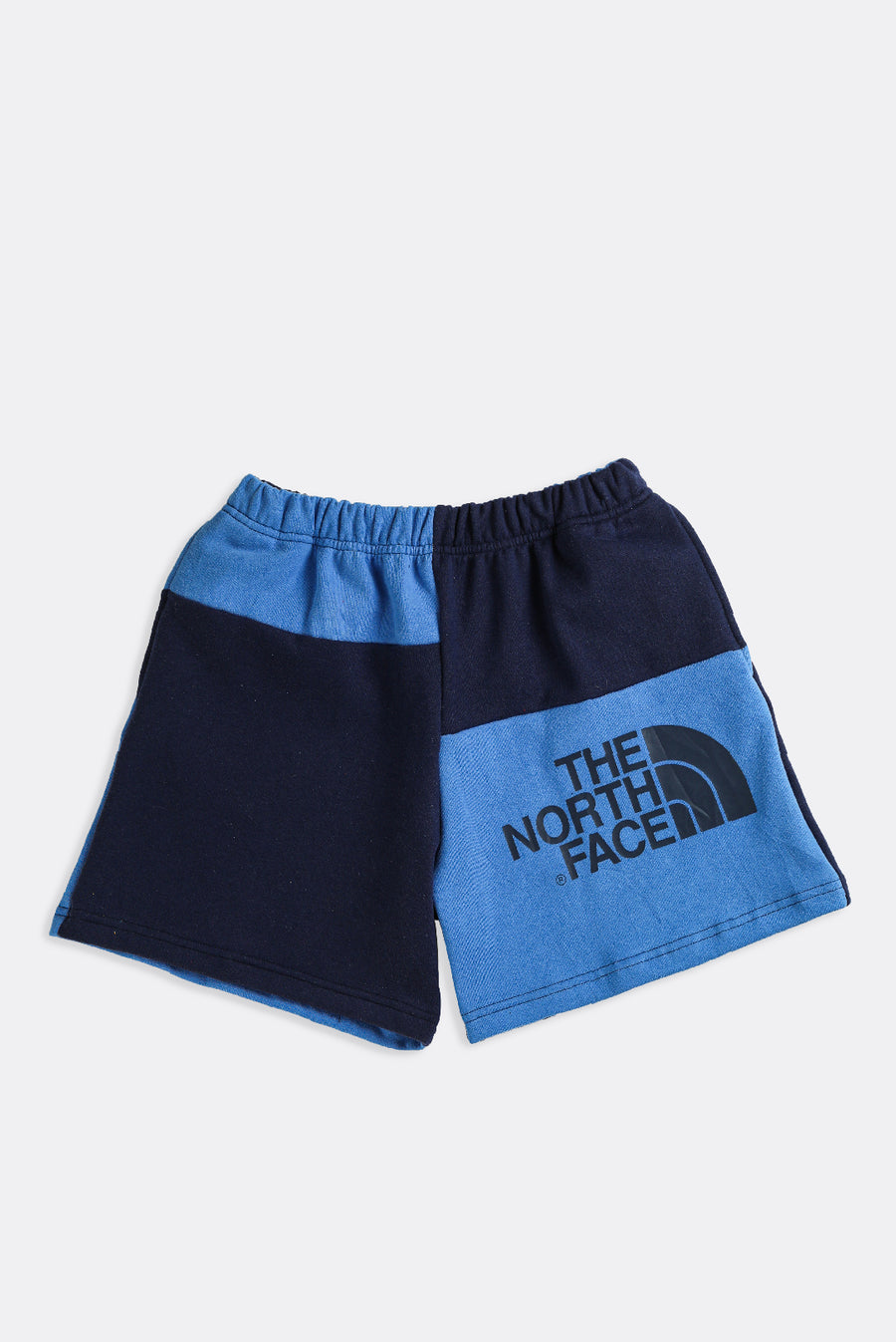 Rework North Face Patchwork Sweatshorts - S