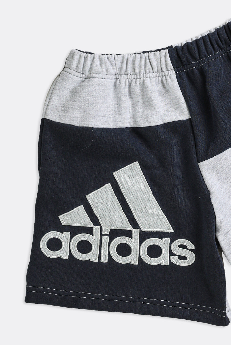 Rework Adidas Patchwork Sweatshorts - S