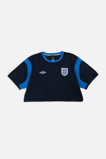 Rework Crop England Soccer Jersey - XL