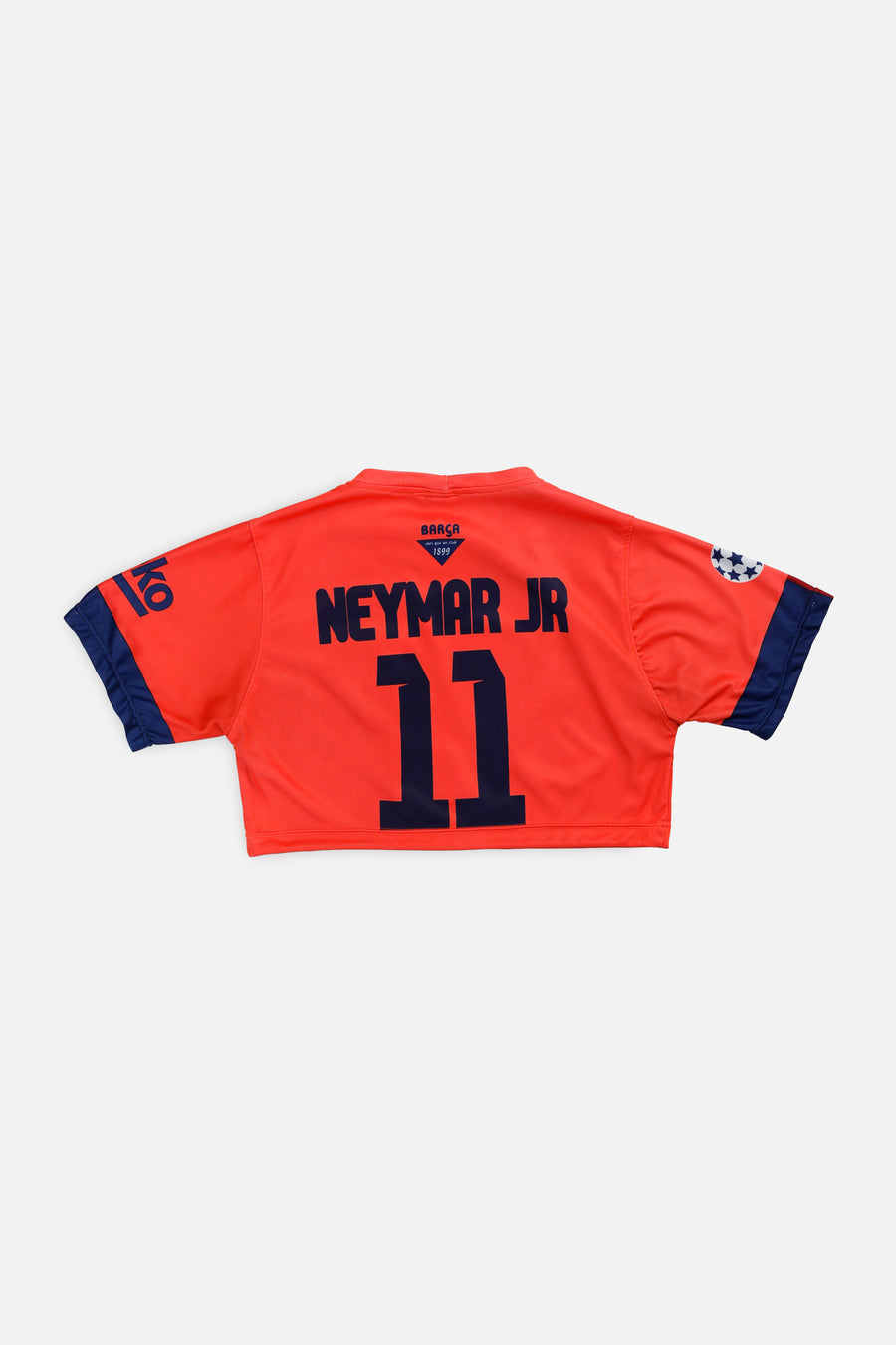 Rework Crop Barcelona Soccer Jersey - XS