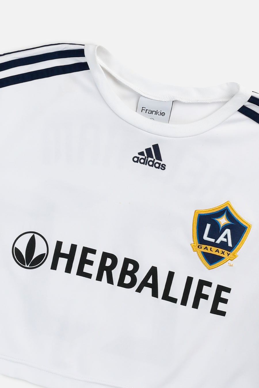 Rework Crop LA Galaxy Soccer Jersey - XS