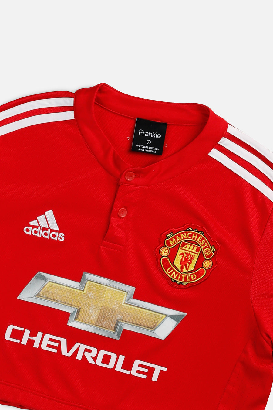 Rework Crop Manchester Soccer Jersey - S