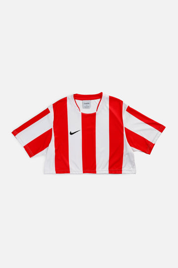 Rework Crop Nike Soccer Jersey - M