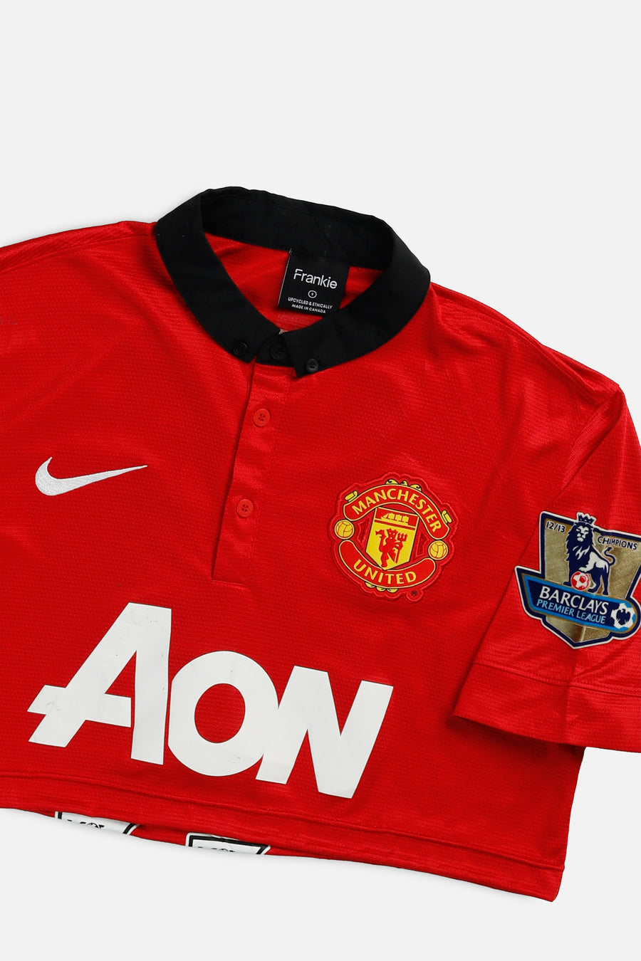 Rework Crop Manchester Soccer Jersey - S