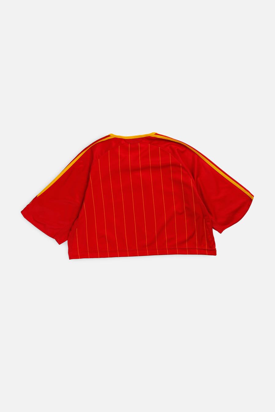 Rework Crop Spain Soccer Jersey - L