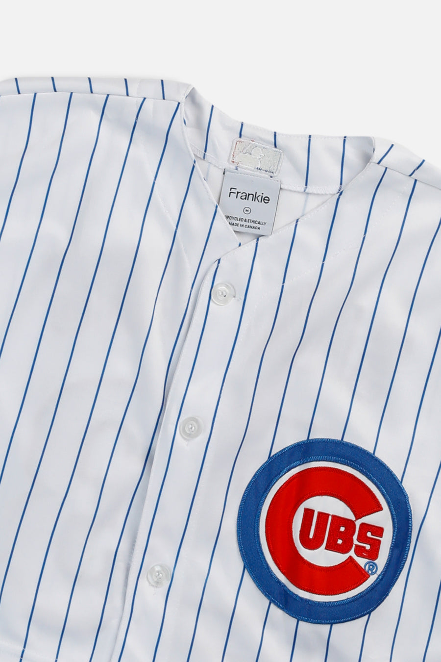 Rework Crop Chicago Cubs MLB Jersey - M