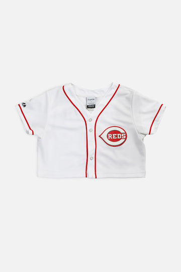 Rework Crop Cincinnati Reds MLB Jersey - S