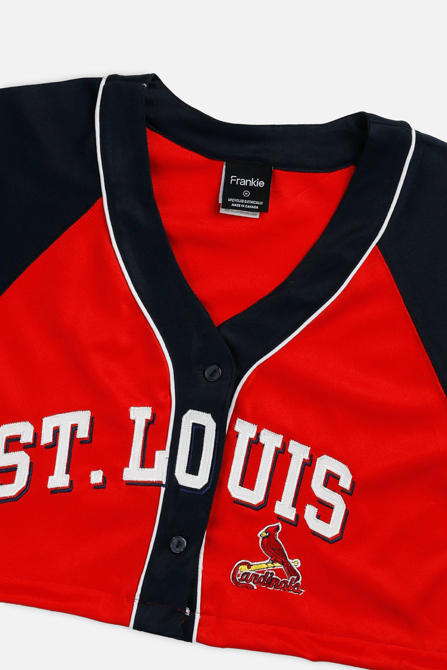 Rework Crop St. Louis Cardinals MLB Jersey - M