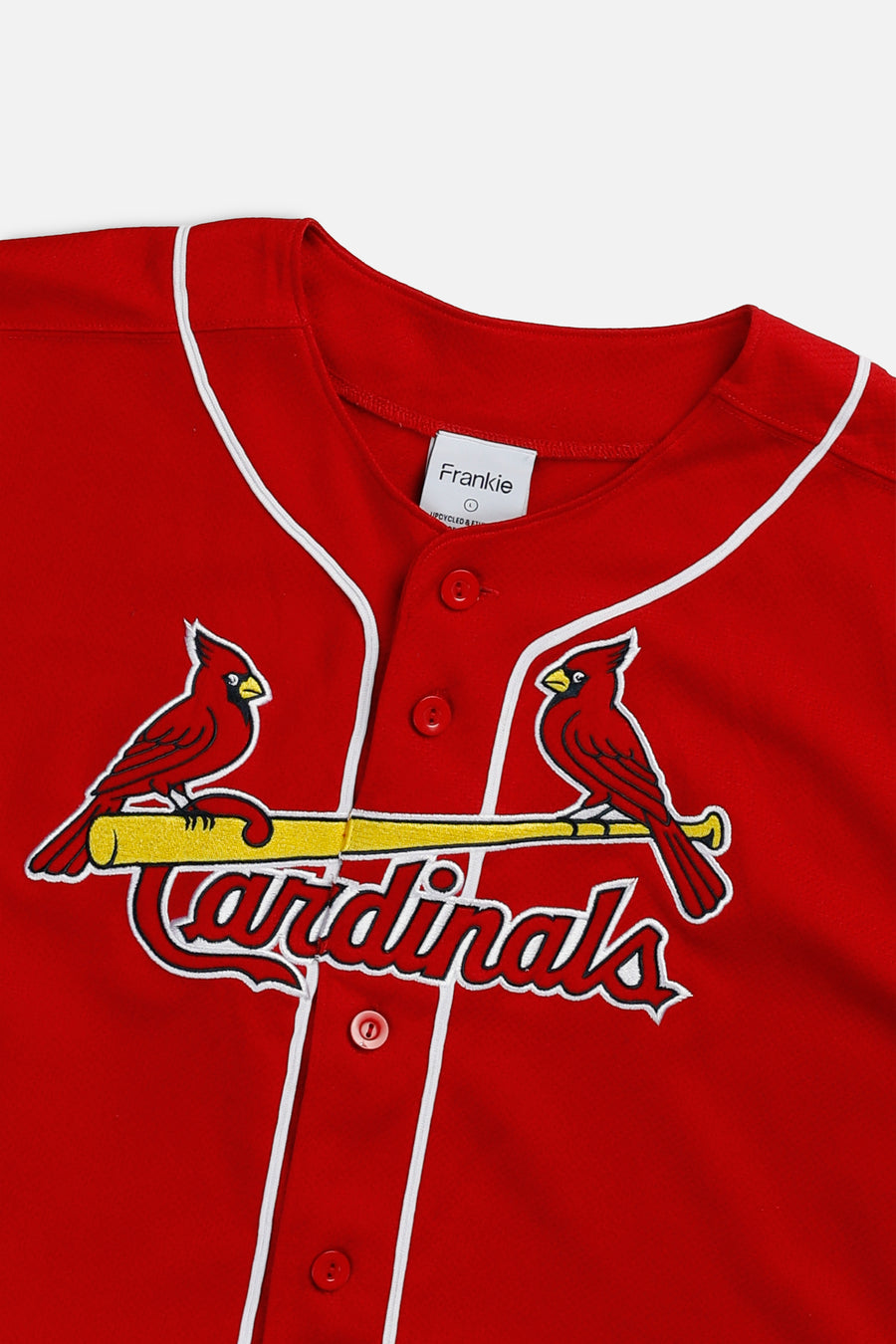 Rework Crop St. Louis Cardinals MLB Jersey - L