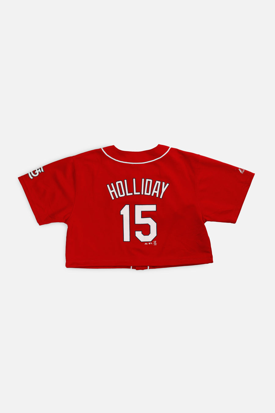 Rework Crop St. Louis Cardinals MLB Jersey - L