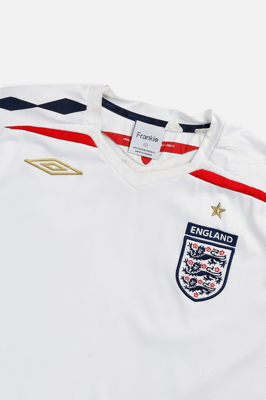 Rework Crop England Soccer Jersey - XL