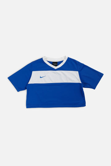 Rework Crop Nike Soccer Jersey - S