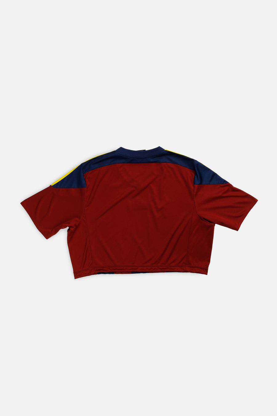 Rework Crop Adidas Soccer Jersey - L