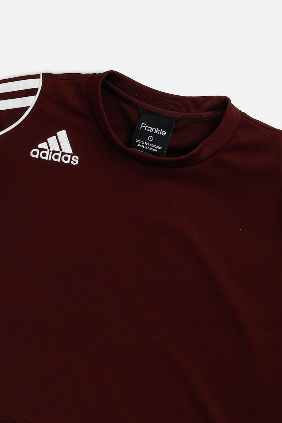 Rework Crop Adidas Soccer Jersey - S