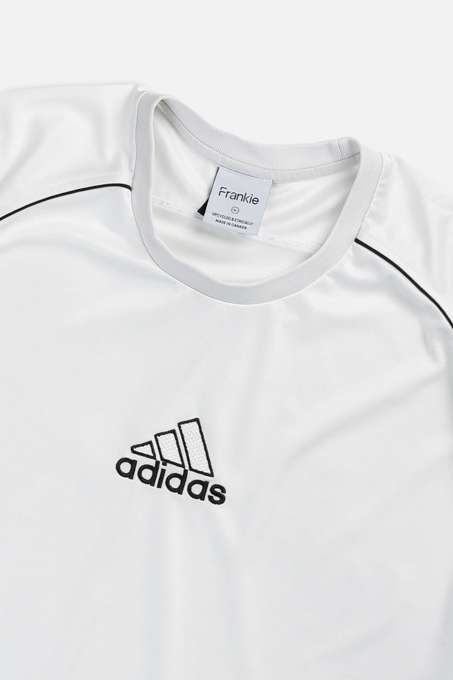 Rework Crop Adidas Soccer Jersey - XL