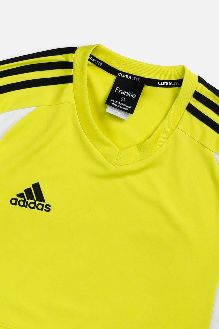 Rework Crop Adidas Soccer Jersey - S