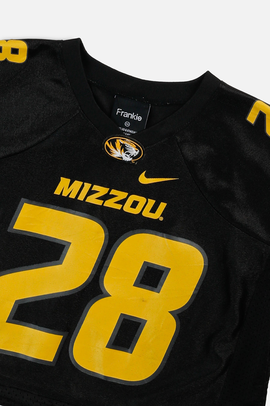 Rework Crop Missouri Tigers NCAA Jersey - XS