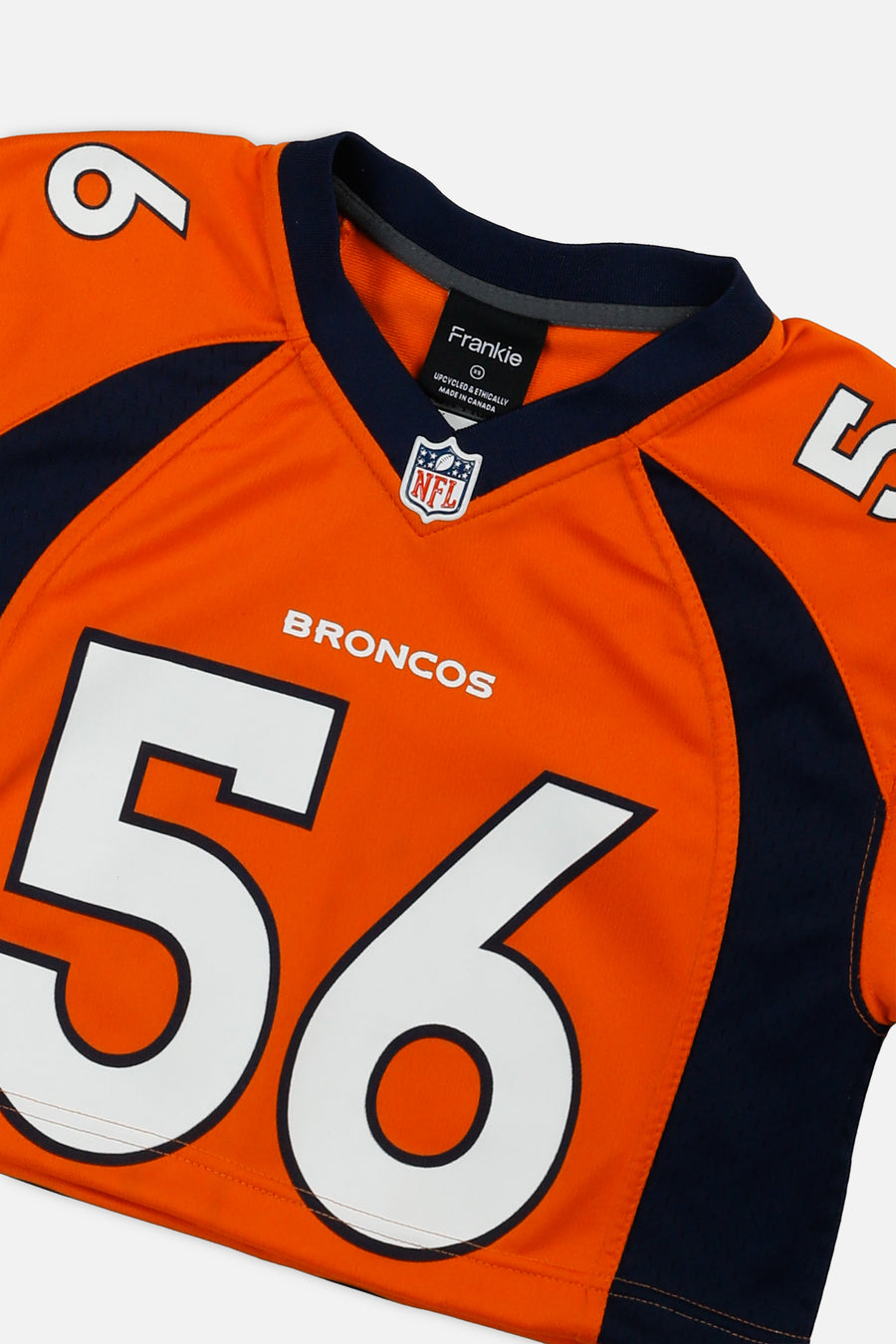 Rework Crop Denver Broncos NFL Jersey - XS