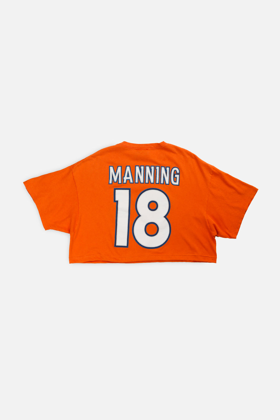 Rework Denver Broncos NFL Crop Tee - XL