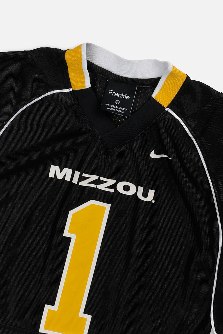 Rework Crop Missouri Tigers NCAA Jersey - XS