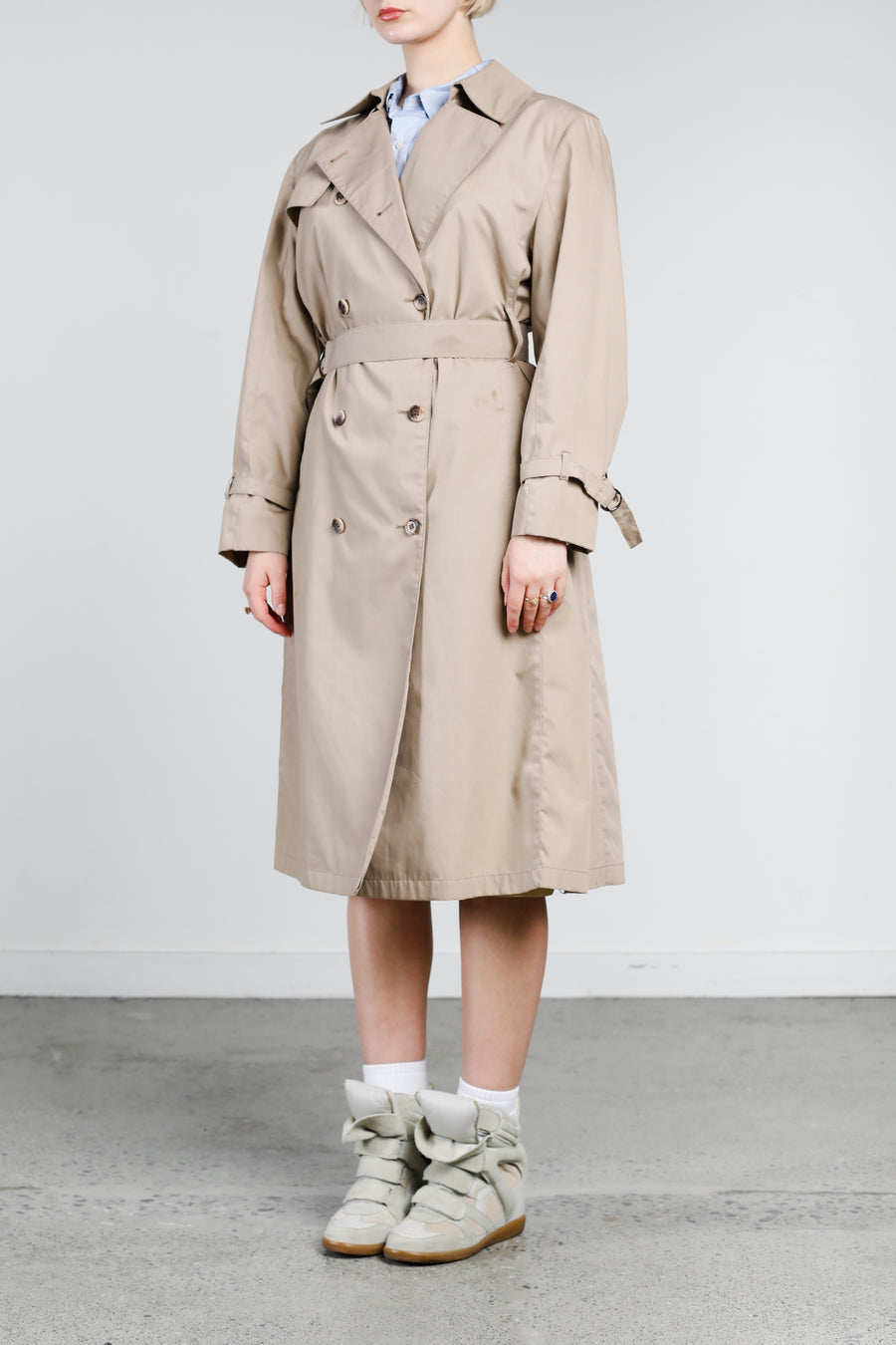 Vintage Trench Coat - M