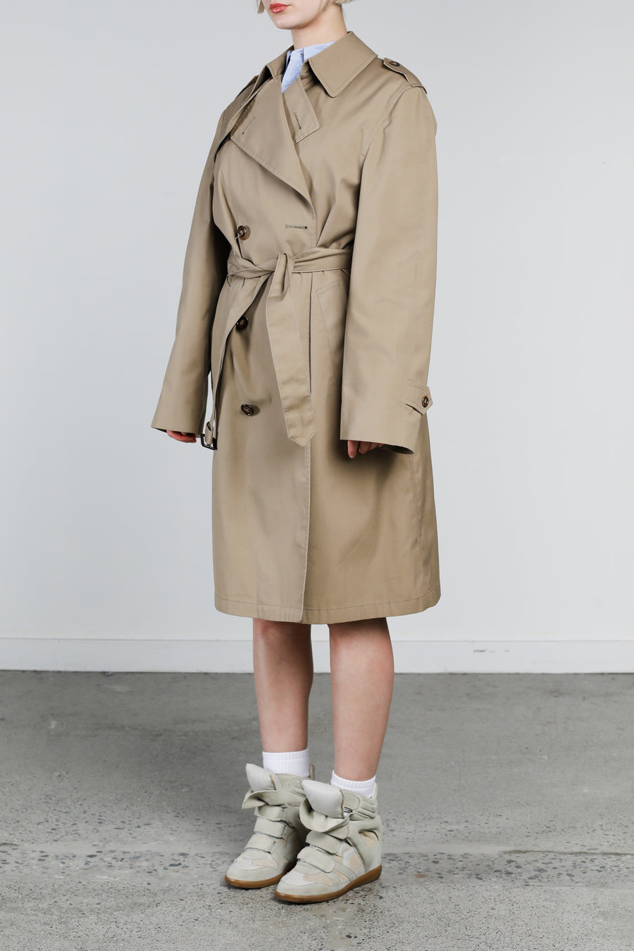 Vintage Trench Coat - M