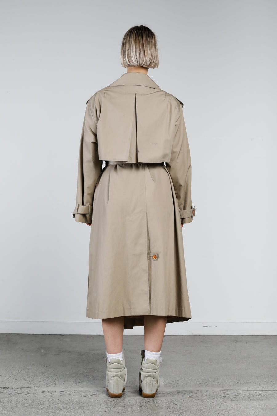 Vintage Trench Coat - XL