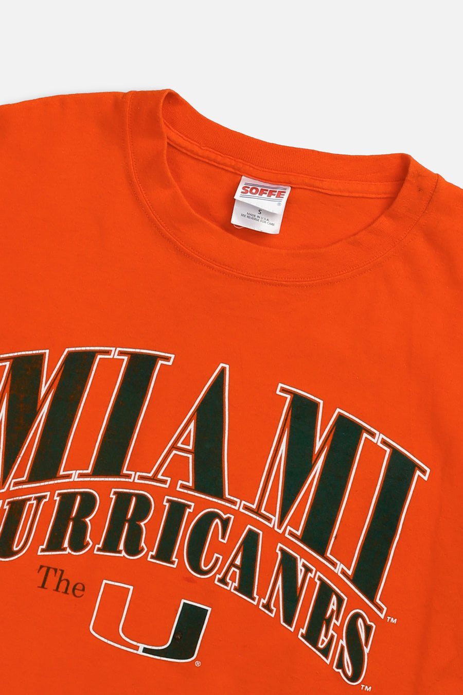 Vintage Miami Hurricanes Tee - Women's XS