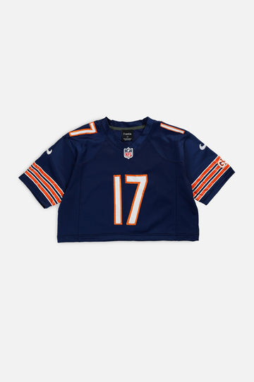 Rework Crop Chicago Bears NFL Jersey - S