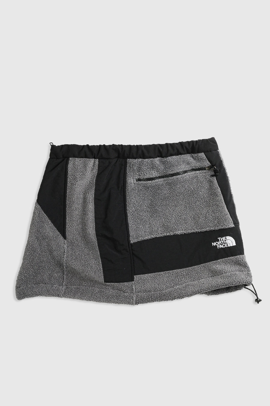 Rework North Face Fleece Mini Skirt - XS, S, M, L, XL