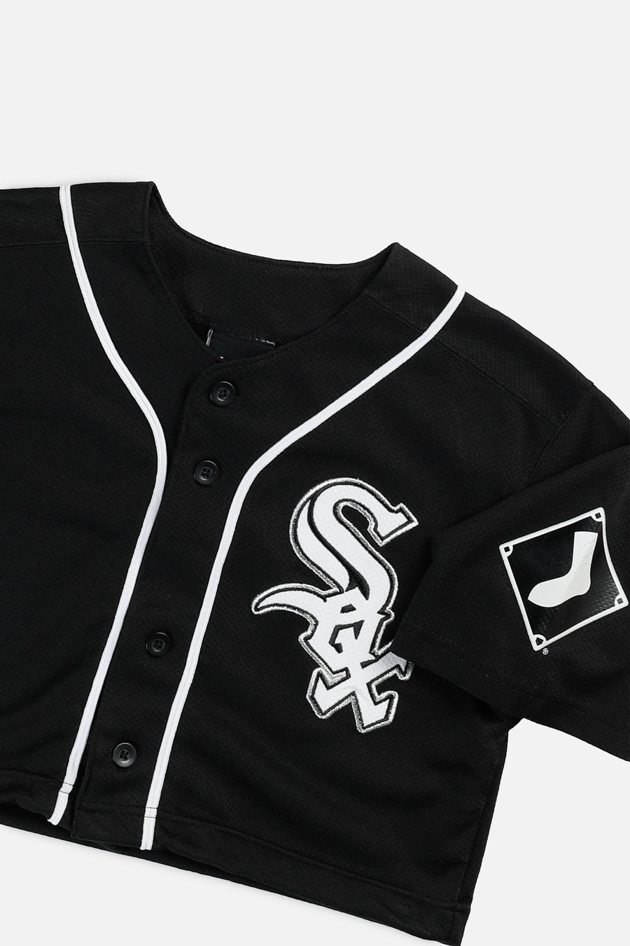 Rework Crop Chicago White Sox MLB Jersey - XS