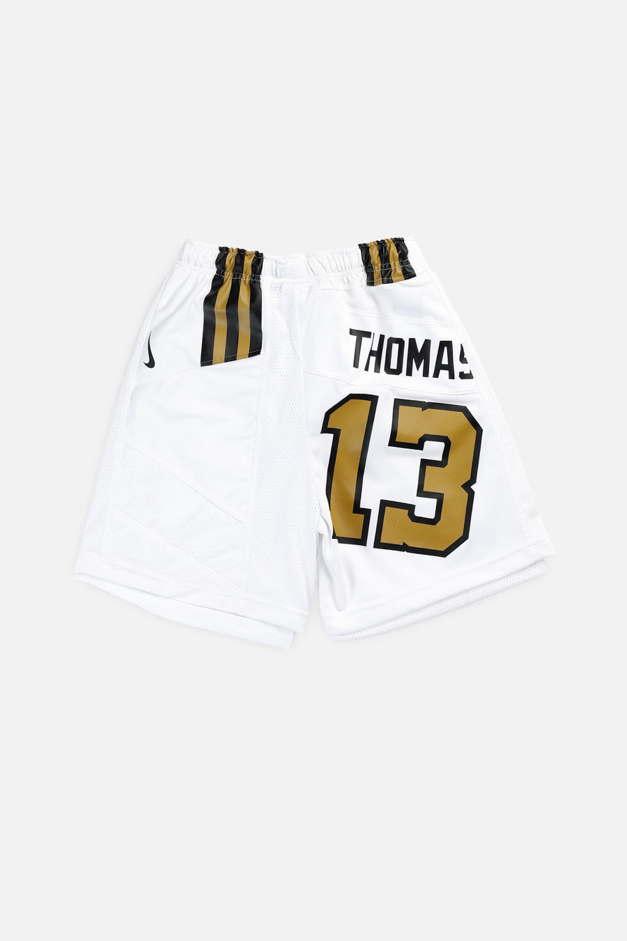 Unisex Rework New Orleans Saints NFL Jersey Shorts - XS