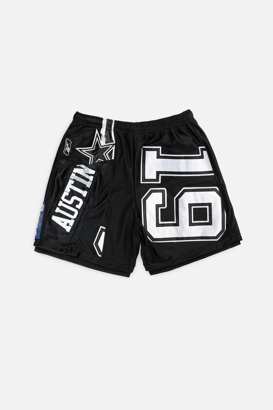 Unisex Rework Dallas Cowboys NFL Jersey Shorts - XL