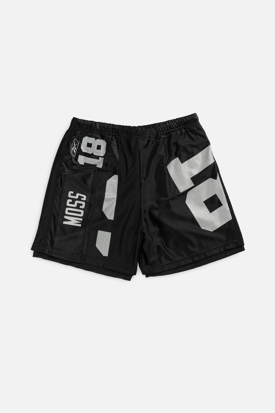 Unisex Rework Las Vegas Raiders NFL Jersey Shorts - XXL