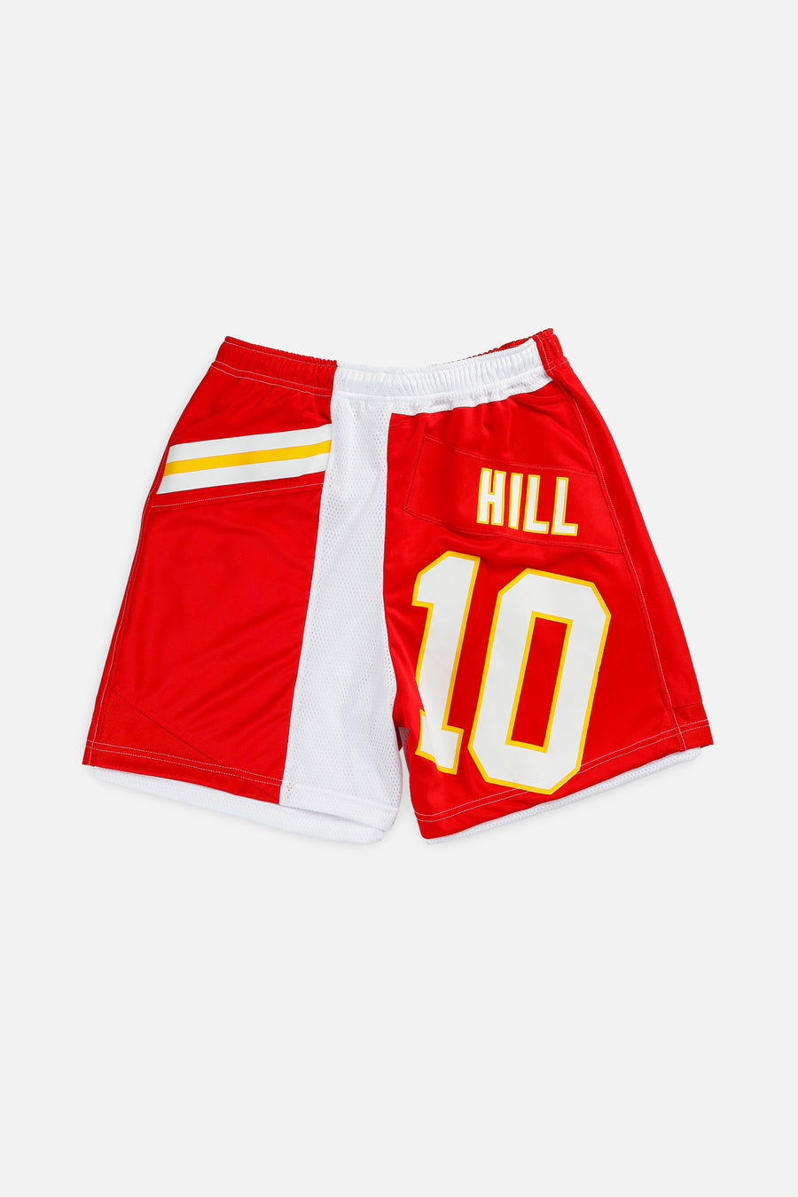 Unisex Rework Kansas City Chiefs NFL Jersey Shorts - L