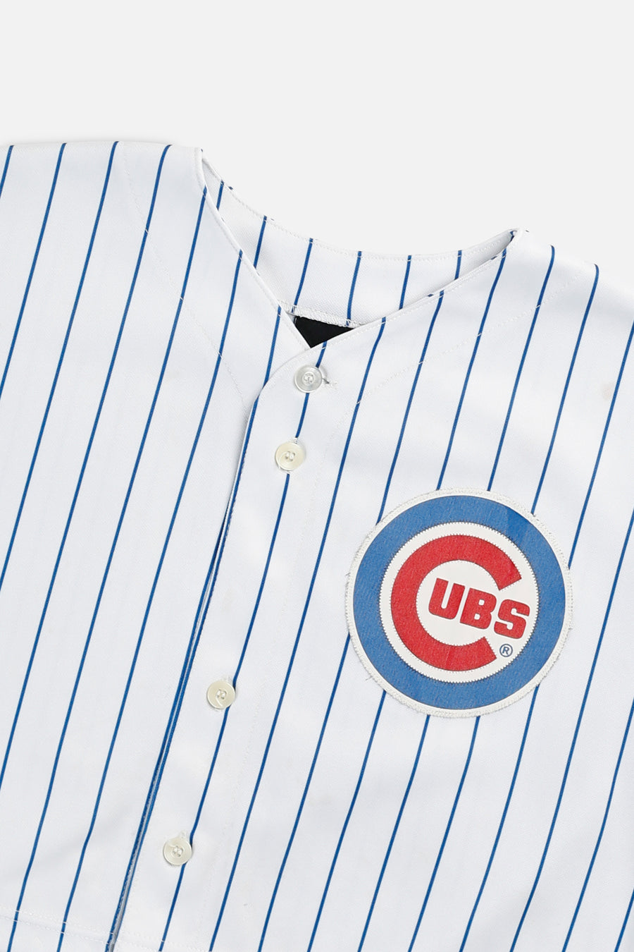 Rework Crop Chicago Cubs MLB Jersey - M