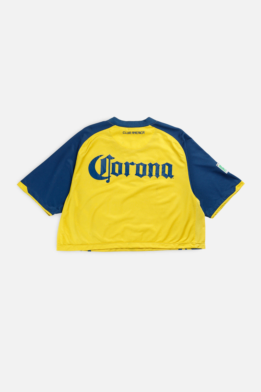 Rework Crop Club America Soccer Jersey - L