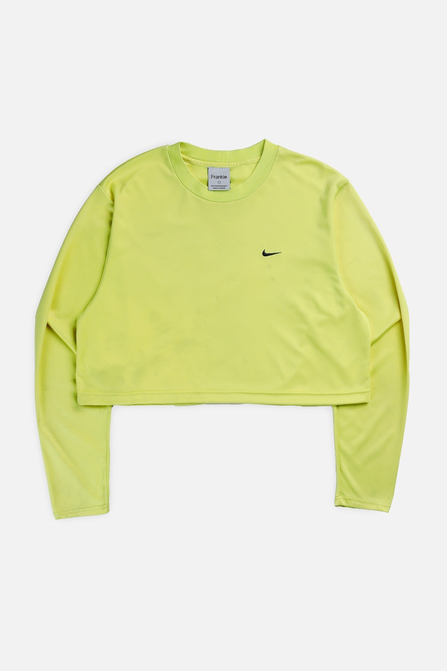 Rework Nike Crop Long Sleeve Tee - L