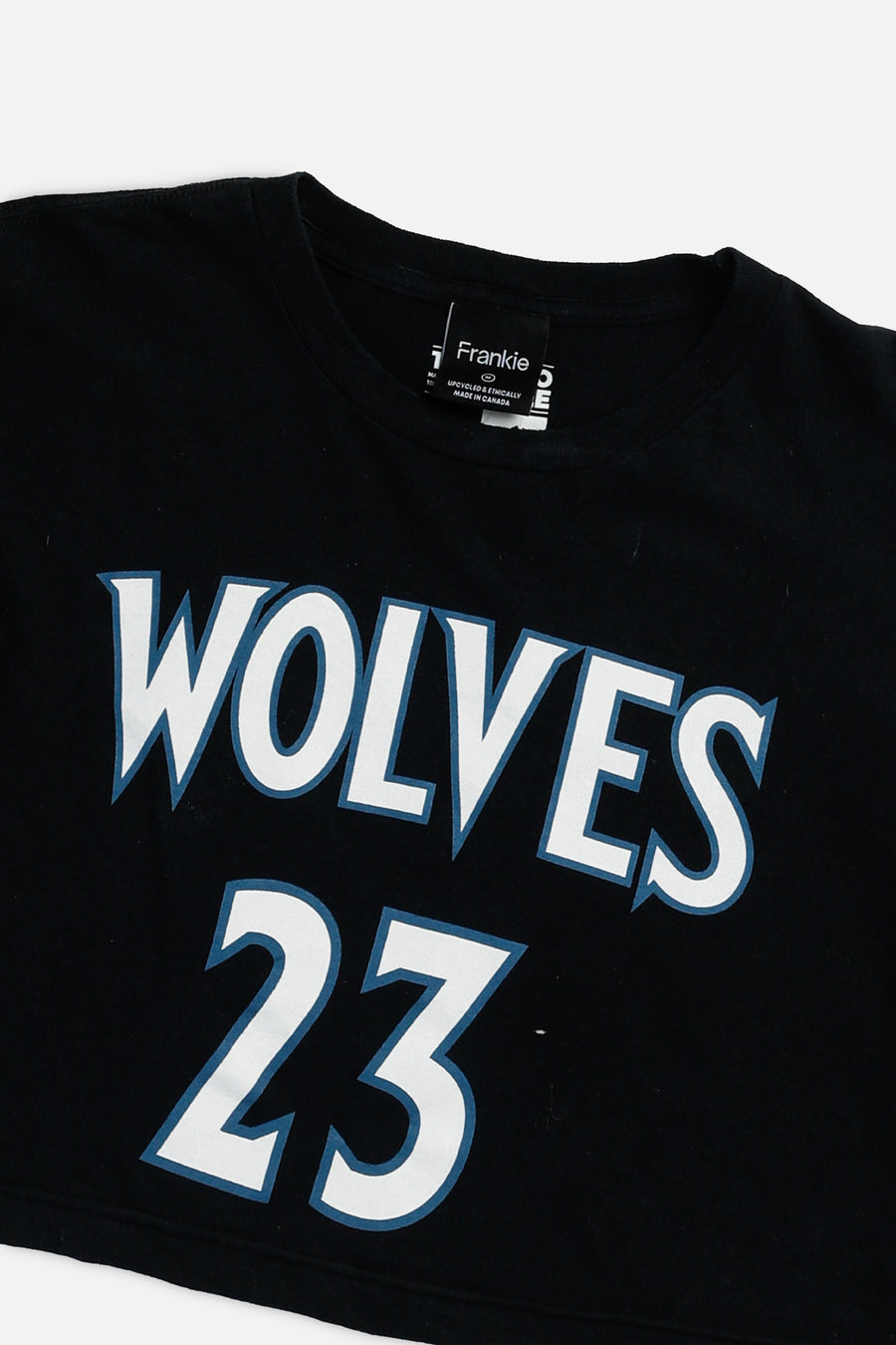 Rework Minnesota Timberwolves NBA Crop Tee - M