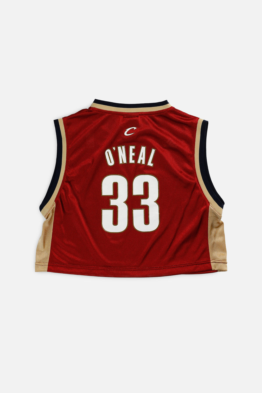 Rework Cleveland Cavaliers NBA Crop Jersey - M