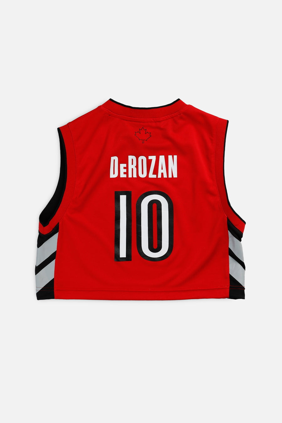 Rework Toronto Raptors NBA Crop Jersey - S