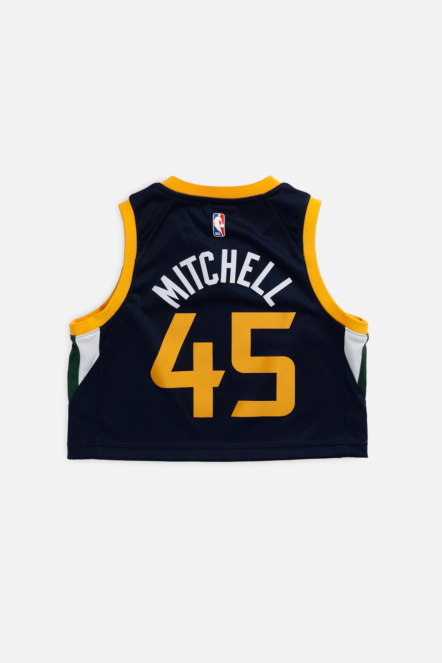 Rework Utah Jazz NBA Crop Jersey - S