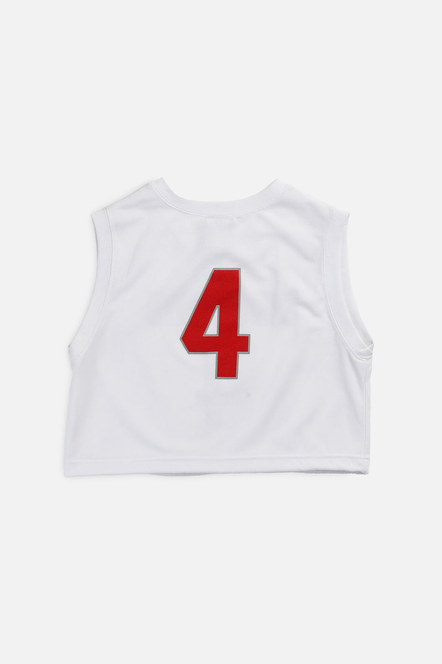 Rework Crop Ohio State NCAA Basketball Jersey - XS