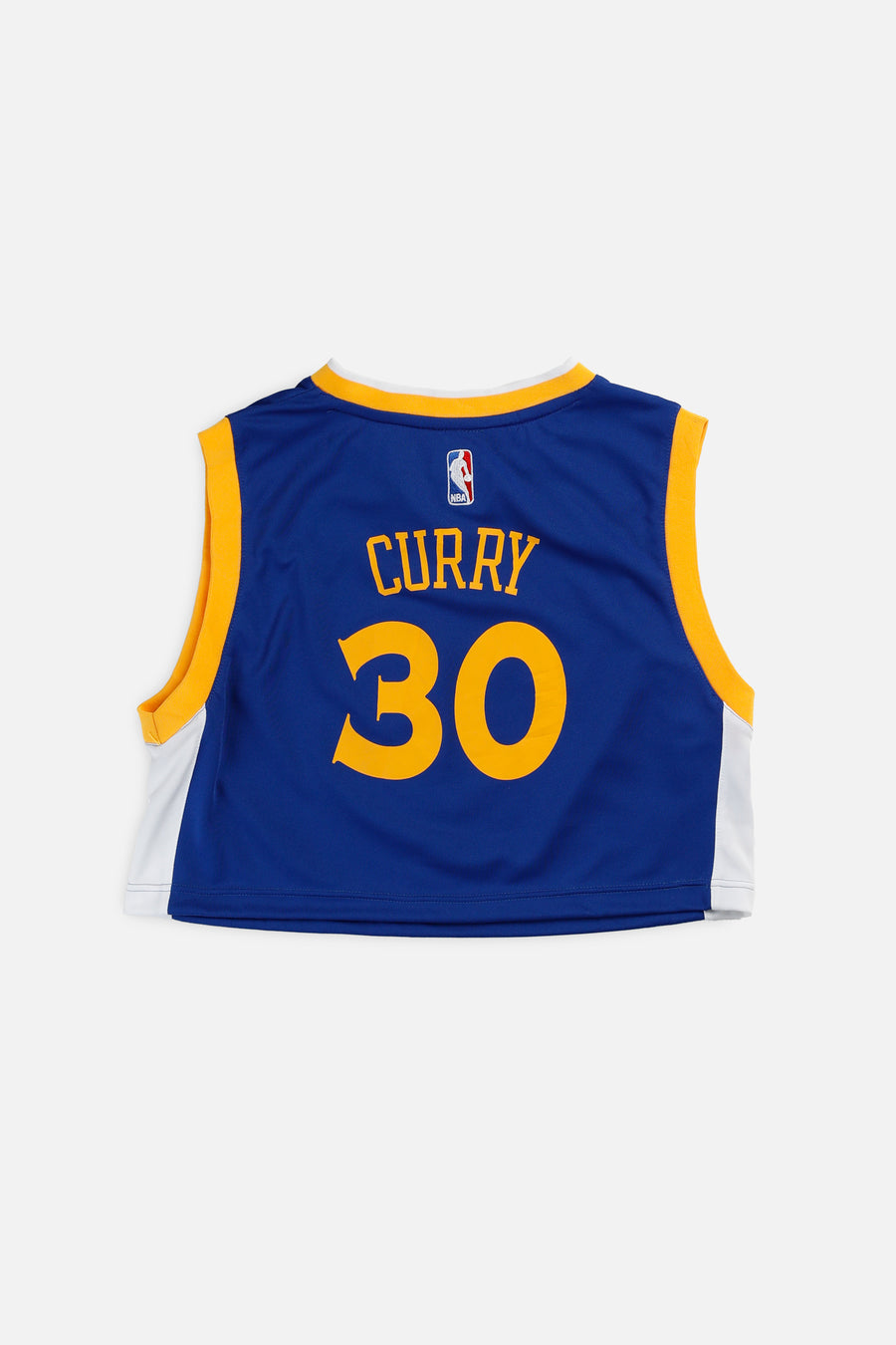 Rework Golden State Warriors NBA Crop Jersey - S