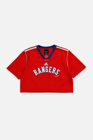 Rework Crop Texas Rangers MLB Jersey - XS